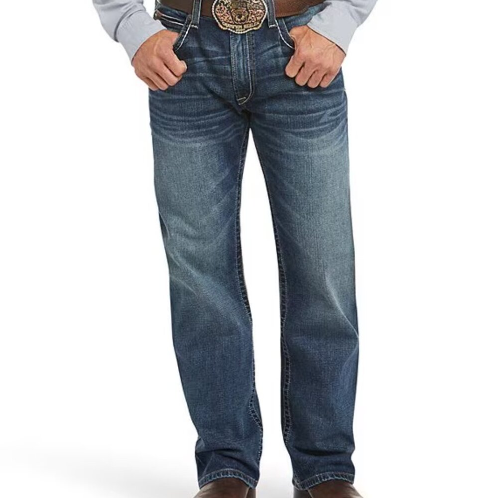 Ariat M4 Preston Relaxed Fit Bootcut Jeans Men's 31 x 34 Western Cowboy Rodeo